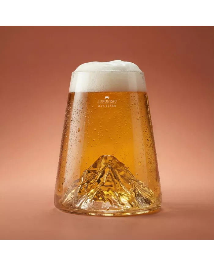 Verre design Jungfrau TOPOGRAPHIC