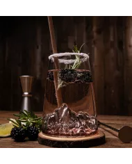 Verre design Mont Blanc TOPOGRAPHIC