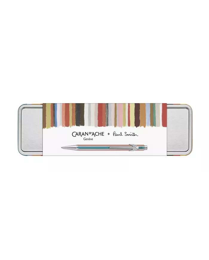 Stylo-Bille 849 Caran d'Ache + Paul Smith Argent
