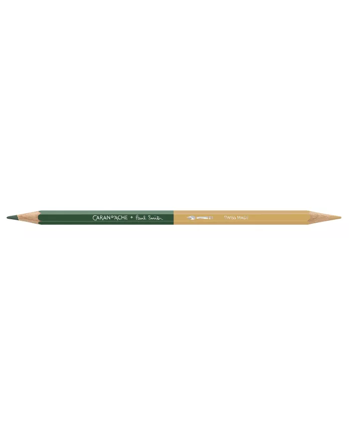 Set 12 Crayons de Couleur Bicolor & 1 Pinceau Caran d'Ache + Paul Smith