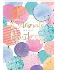 Carte A4 Happy Birthday