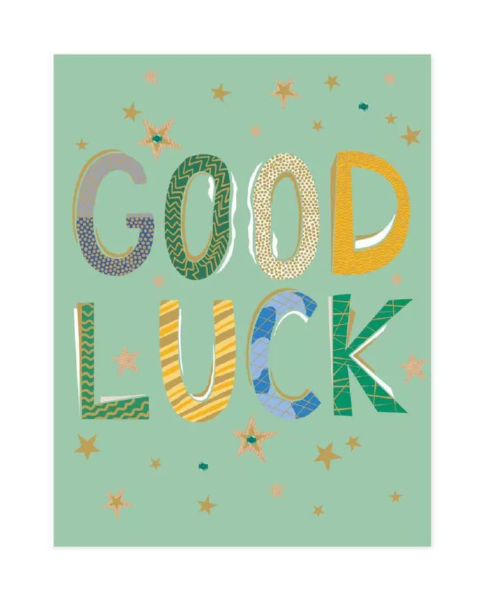 Carte A4 Good Luck
