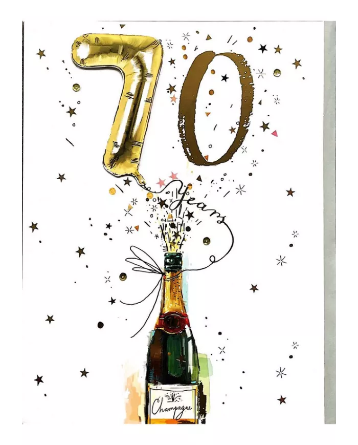 Carte A4 70 ans