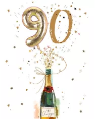 Carte A4 90 ans