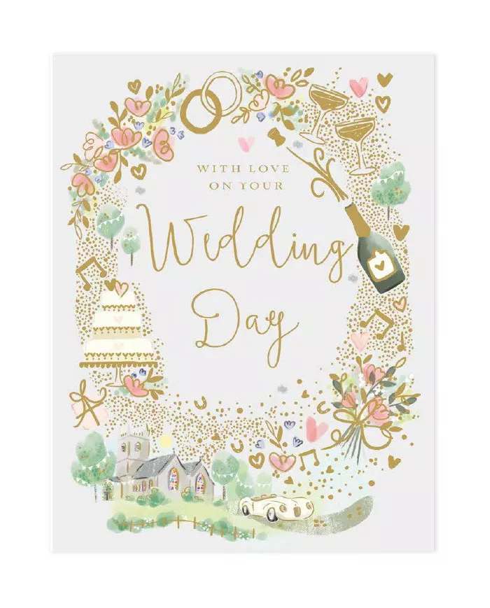 Carte A4 Wedding Day