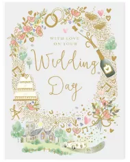 Carte A4 Heureux Mariage