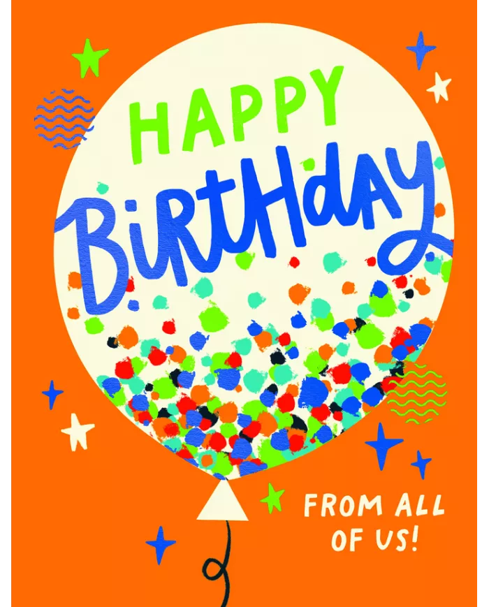 Carte A4 Birthday Birthday