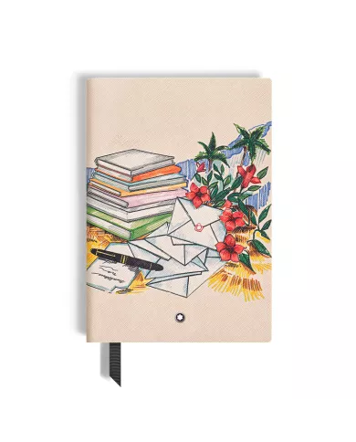 Carnet Moyen Format en Cuir Sartorial, Summer Capsule, Pages Lignées