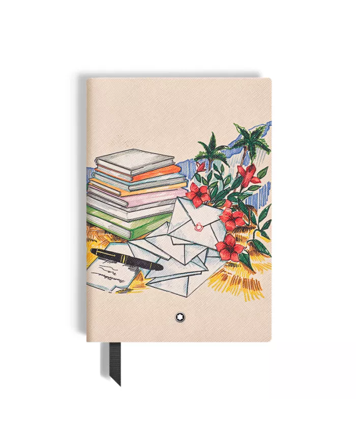 Carnet Moyen Format en Cuir Sartorial, Summer Capsule, Pages Lignées