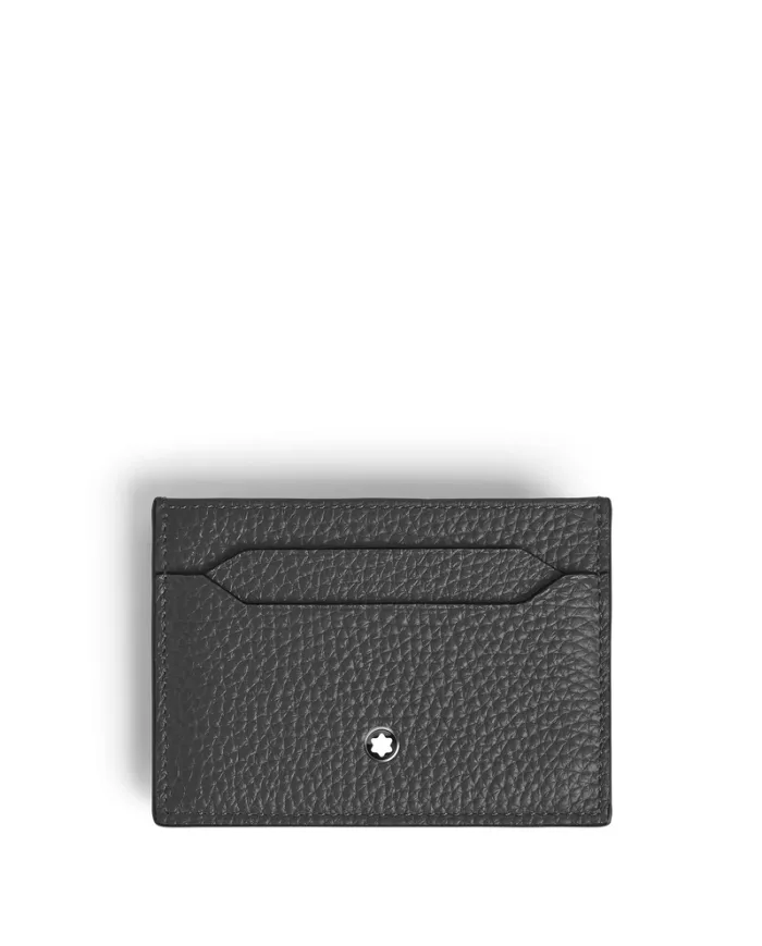 Porte-Cartes 5cc en Cuir Grainé