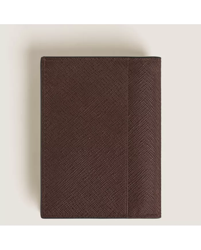 Mini Portefeuille 4cc en Cuir Sartorial