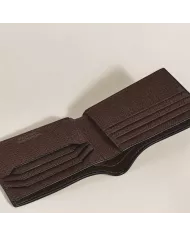 Portefeuille 8cc en Cuir Sartorial