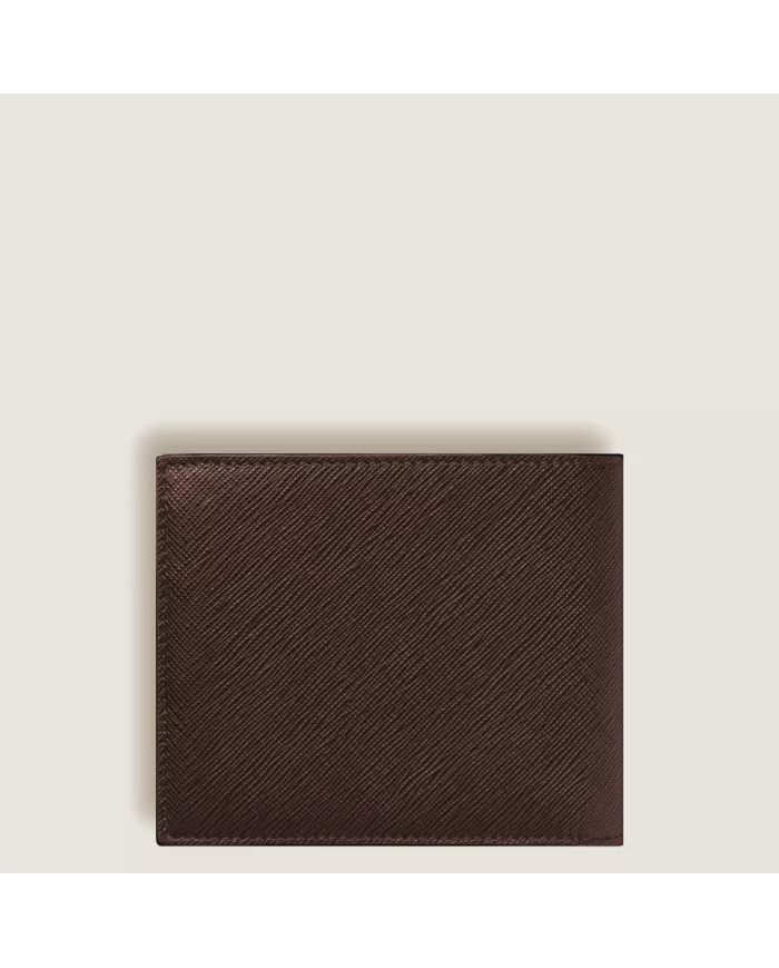 Portefeuille 8cc en Cuir Sartorial