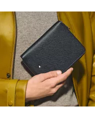Étui pour 5 Instruments d'Écriture Zippé en Cuir Sartorial