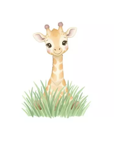 Carte A6 - Girafe