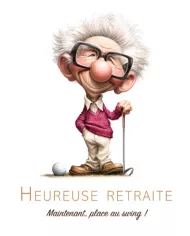 Carte A4 - Retraite - G-P + chien