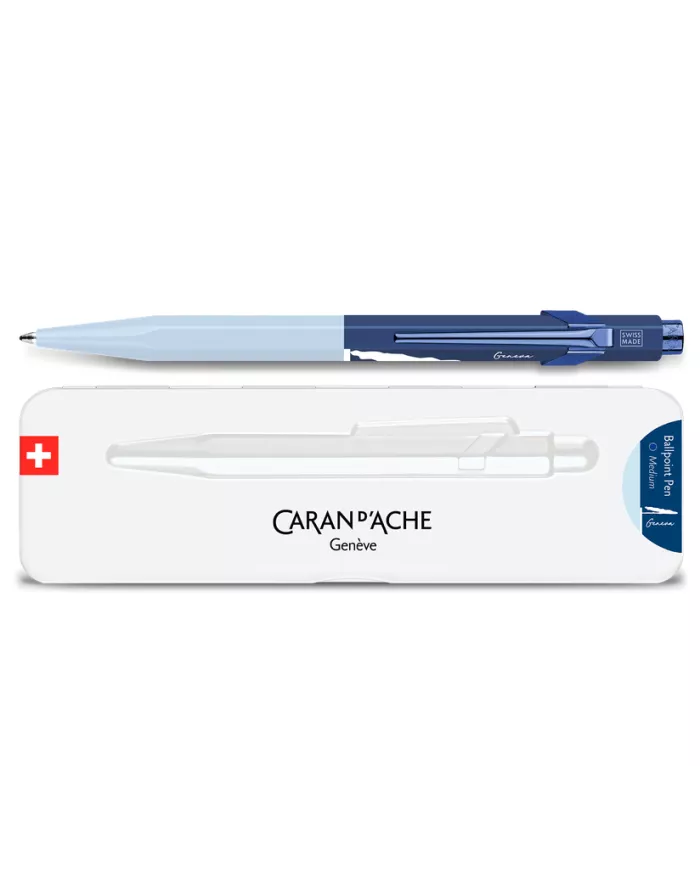Stylo Bille 849™ Jet d'eau Bleu