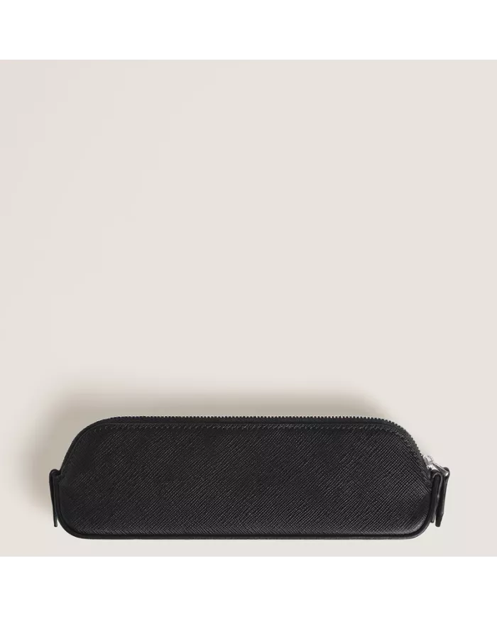 Trousse de voyage petit format en cuir Sartorial