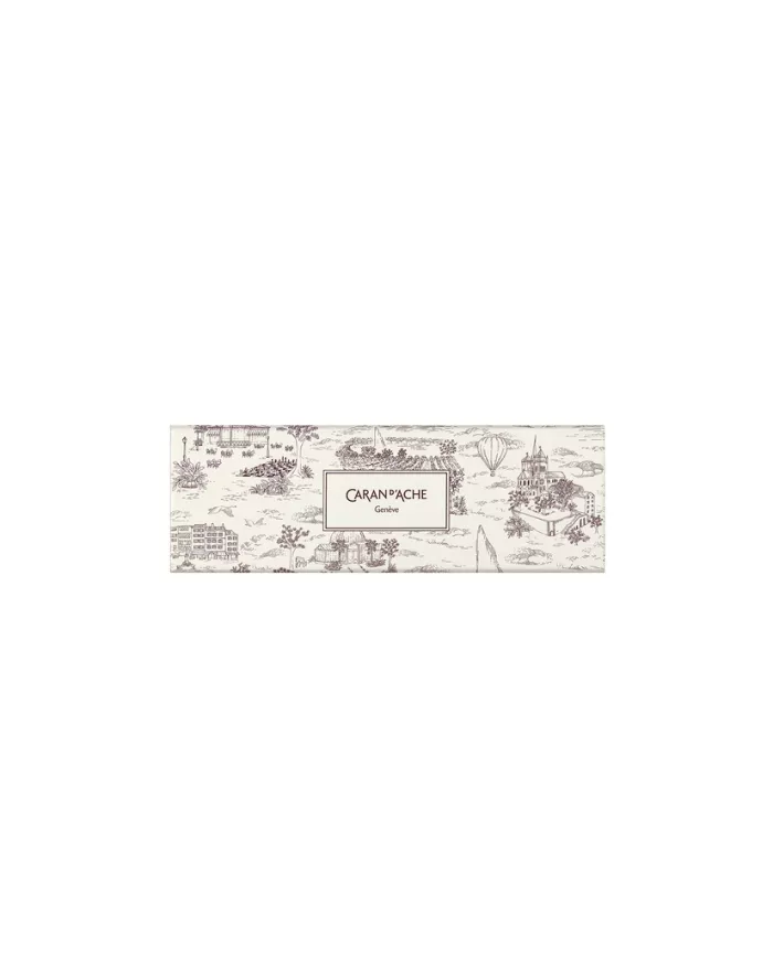 Stylo Bille 849™ Toile de Jouy Bordeaux