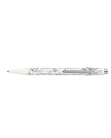 Stylo Bille 849™ Toile de Jouy Blanc