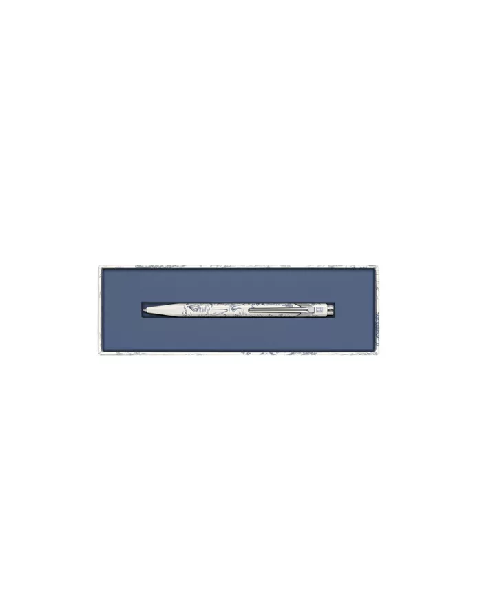 Stylo Bille 849™ Toile de Jouy Blanc
