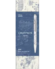 Stylo Bille 849™ Toile de Jouy Blanc