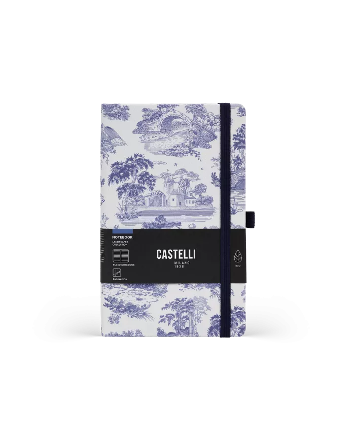 Notebook Landscapes bleu