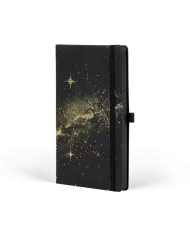 Notebook Total Black Milky Way Gold