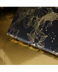 Notebook Total Black Goldfish Gold