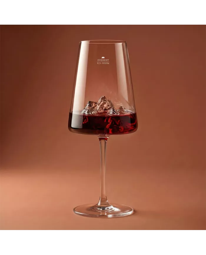 1 verre à vin Everest TOPOGRAPHIC