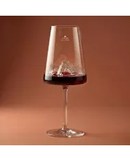 1 verre à vin Tofane TOPOGRAPHIC
