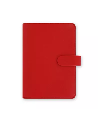 Filofax - Organiseur Saffiano rouge 