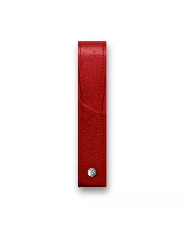 CdA - Etui 1 ou 2 stylos Léman rouge