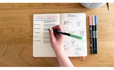 Prenez de bonnes habitudes grâce à votre bullet journal !